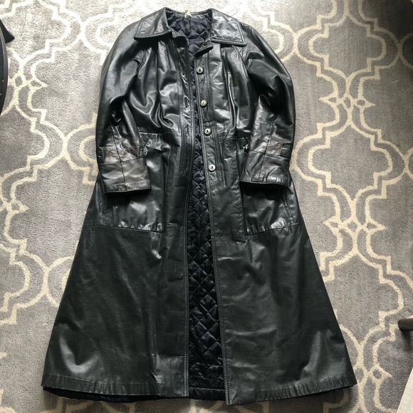 Jackets & Blazers - Vintage Size 12 Leather Jacket